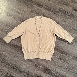 Ann Mashburn Tan Cardigan